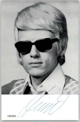 Heino Autogramm origin. Unterschrift
