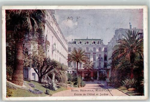 Monte Carlo 1914 Hotel Metropole