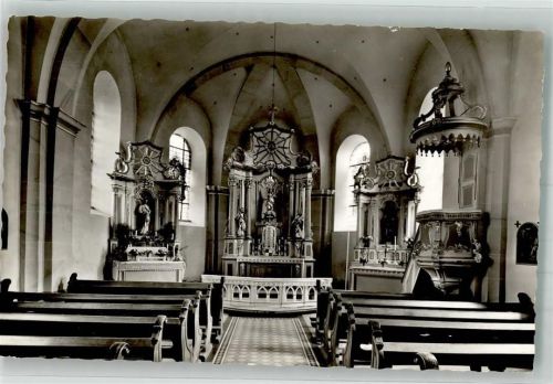 Minderlittgen Inneres der Kirche St. Maria