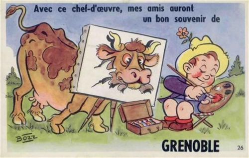 Grenoble Grenoble (Frankreich) Leporello I-II