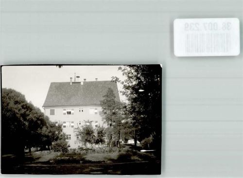 Weiler-Simmerberg Rathaus Foto Original aus Archiv eines Ansichtskartenverlags Ort handschriftlich