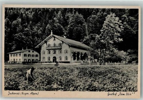 Jachenau Gasthaus zum Bäck