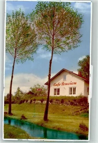 Bad Kötzting Cafe Pension Gschauder Foto Original aus Archiv eines Ansichtskartenverlages Ort handschriftlich