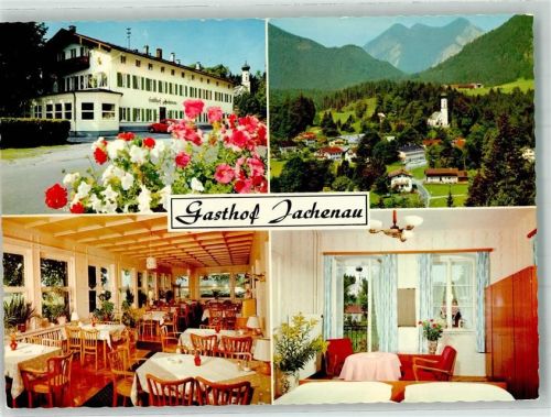 Jachenau Gasthaus Jachenau Kirche St. Nikolaus Verlag Hans Huber Nr. 11102