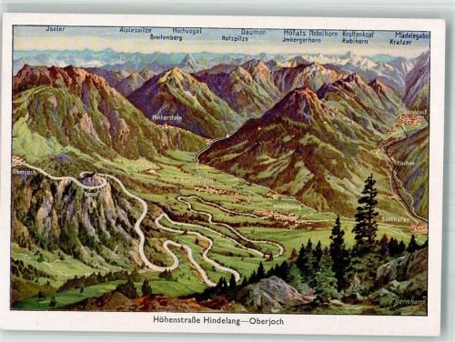 Bad Hindelang Höhenstrasse Hindelang-Oberjoch