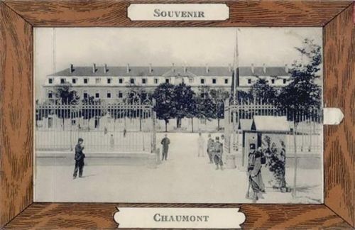 Chaumont Chaumont (Frankreich) Kaserne Leporello I-II