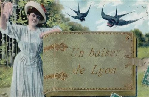 Lyon Lyon (Frankreich) Leporello II (kleiner Einriss, fleckig VS)
