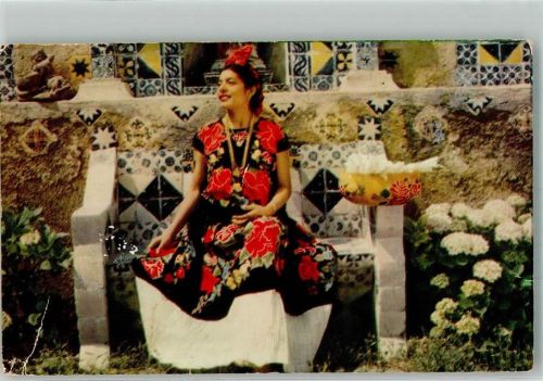 Mexiko City Tracht Frau Tehuna
