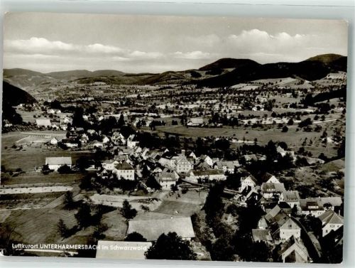 Unterharmersbach Fliegeraufnahme