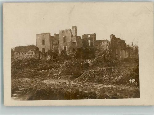 1910 Zerstörte Häuser