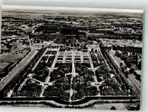 Herrenhausen Fliegeraufnahme des Großen Gartens Fotograf Heinz Koberg