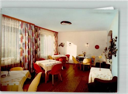 Behringersmühle Pension Haus Marita Gaststube Foto Original aus Archiv eines Ansichtskartenverlages Ort handschriftlich