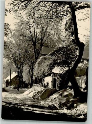 Johanngeorgenstadt 1966 Straße Altstadt Winter