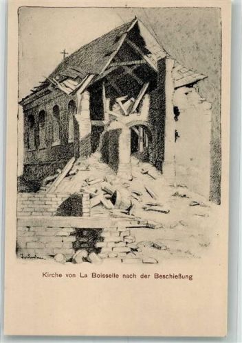 Ovillers-la-Boisselle Kirche WK I