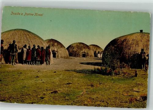 Kapstadt Tracht native Kraal Ort lt. Verlag