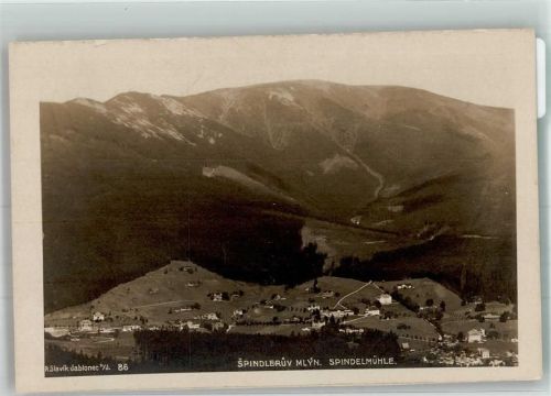 Spindleruv Mlyn 1925 Hüttenstempel Riesenbaude