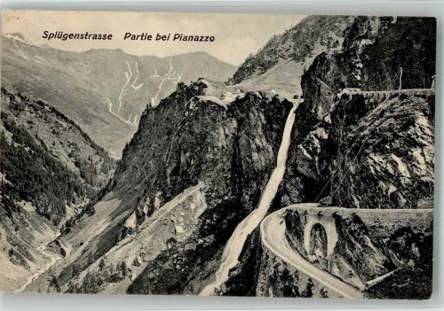 Pianazzo 1917 Splügenstrasse