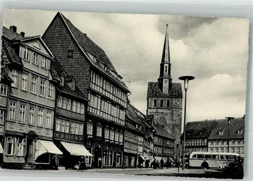 Osterode Marktplatz VW Käfer Omnibus