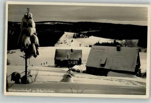 Schellerhau 1931 Winterlandschaft