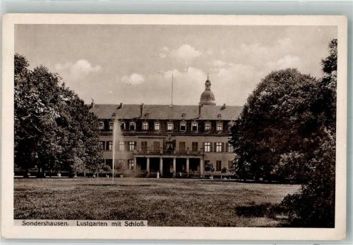 Sondershausen Schloss Lustgarten