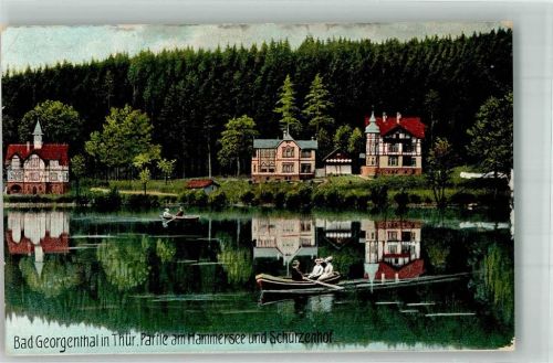 Georgenthal Fachwerkhäuser am Hammersee