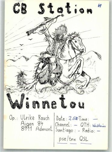 Admont CB-Station Winnetou