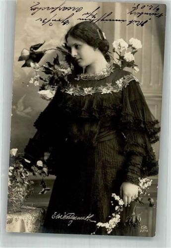 1905 Portrait der Schauspielerin Else Wohlgemuth EPG 2278