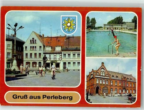 Perleberg Schwimmbad Grosser Markt Postamt