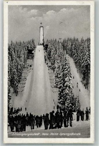 Johanngeorgenstadt 1950 Sprungschanze Hans-Heinz