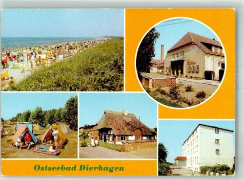 Dierhagen Schwimmbad Strand Pension FDGB-Erholunghseim Büdnerei