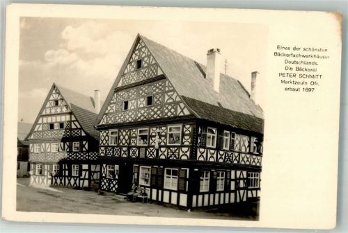 Marktzeuln Bäckerei Schmitt erbaut 1697
