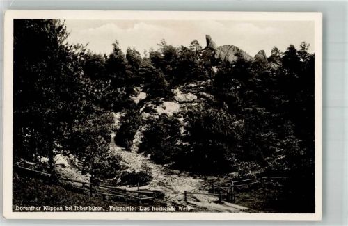 Ibbenbüren 1940 Feldpost WK II Dörenther Klippen