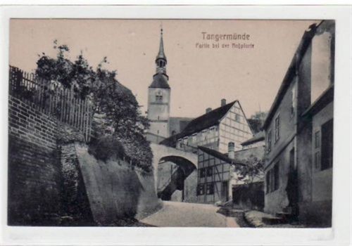 Tangermünde Tangermünde mit Partie bei der Roßpforte ungelaufen Gute Erhaltung.