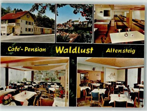 Altensteig Gasthaus Cafe Pension Waldlust Kegelbahn