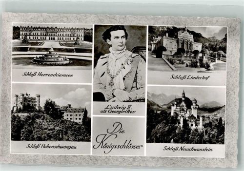 Schlösser Herrenchiemsee Linderhof Hohenschwangau u. Neuschwanstein
