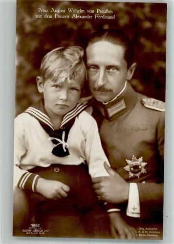 Foto R. u. M. Dührkoop Mit dem Prinzen Alexander Ferdinand
