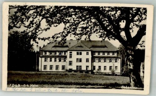 Hohnstein FDGB-Erholungsheim Fotograf Pritzel