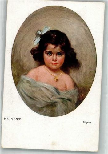 sign. Vowe Das Mädchen Mignon Moderner Kunstverlag 2540