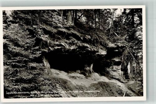 Loffenau Teufelskammern beim gr. Loch unterhalb d. Teufelsmühle