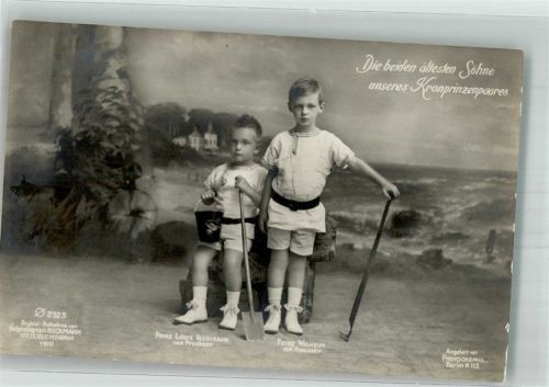Prinz Wilhelm u. Prinz Louis Ferdinand