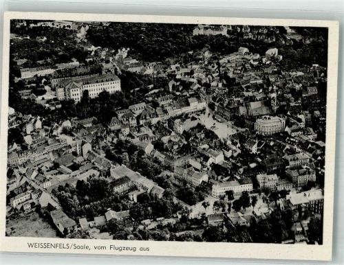 Weißenfels Fliegeraufnahme Freigeg. d. R.L.M.