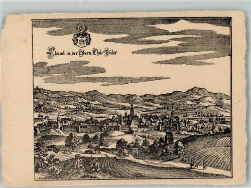 Cham sign. Merian Chronik
