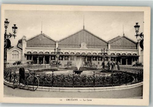 Orleans Bahnhof Fahrrad Auto