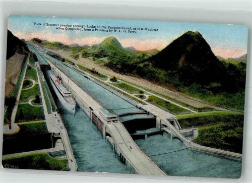 Panama City Dampfschiff Panama Kanal