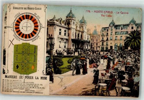 Monte Carlo Gasthaus Casino Roulette