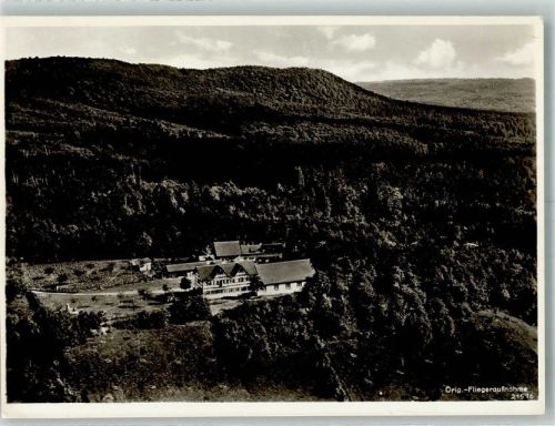 Michelau Fliegeraufnahme Gasthaus Waldesruh