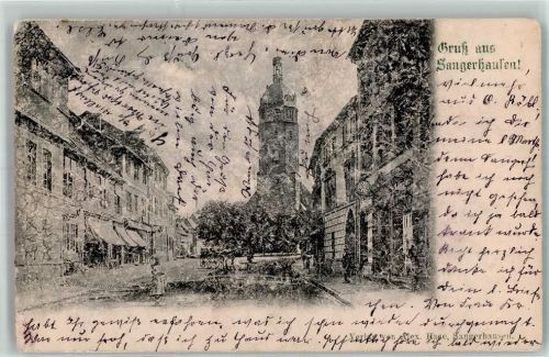 Sangerhausen 1892 Kutsche