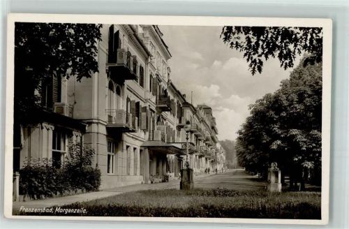 Frantiskovy Lazne Franzensbad - Morgenzeile