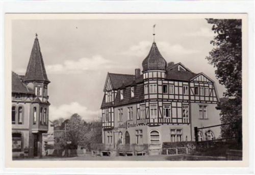 Heilbad Heiligenstadt Heiligenstadt mit Hotel Traube ungelaufen Top Erhaltung.