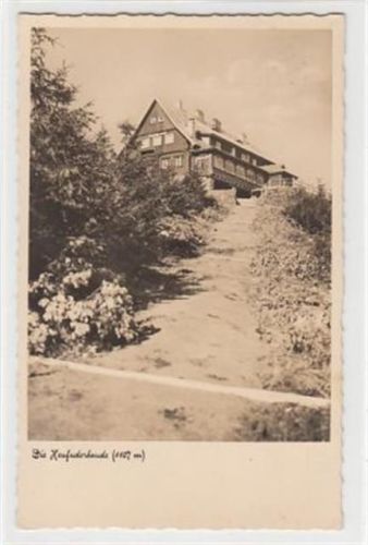 Heufuderbaude / Stóg Izerski - Kreis Löwenberg / Lwówek Slaski gelaufen 1940. Sehr gut erhalten.